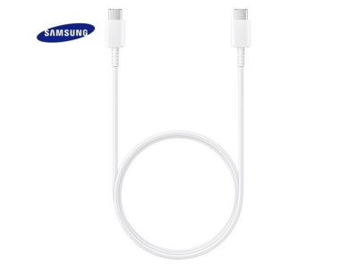 Кабел Samsung EP-DA705BWE, Type C към Type-C, Бял (Bulk)