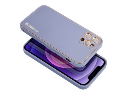 Удароустойчив калъф LEATHER за Iphone 11 PRO, Син