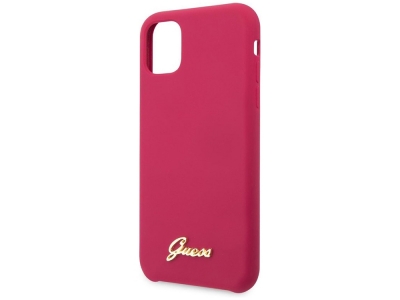 Гръб Guess Vintage Cover за iPhone 11, Бургунди