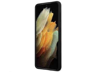 Гръб Guess Vintage Cover за Samsung Galaxy S21, Черен