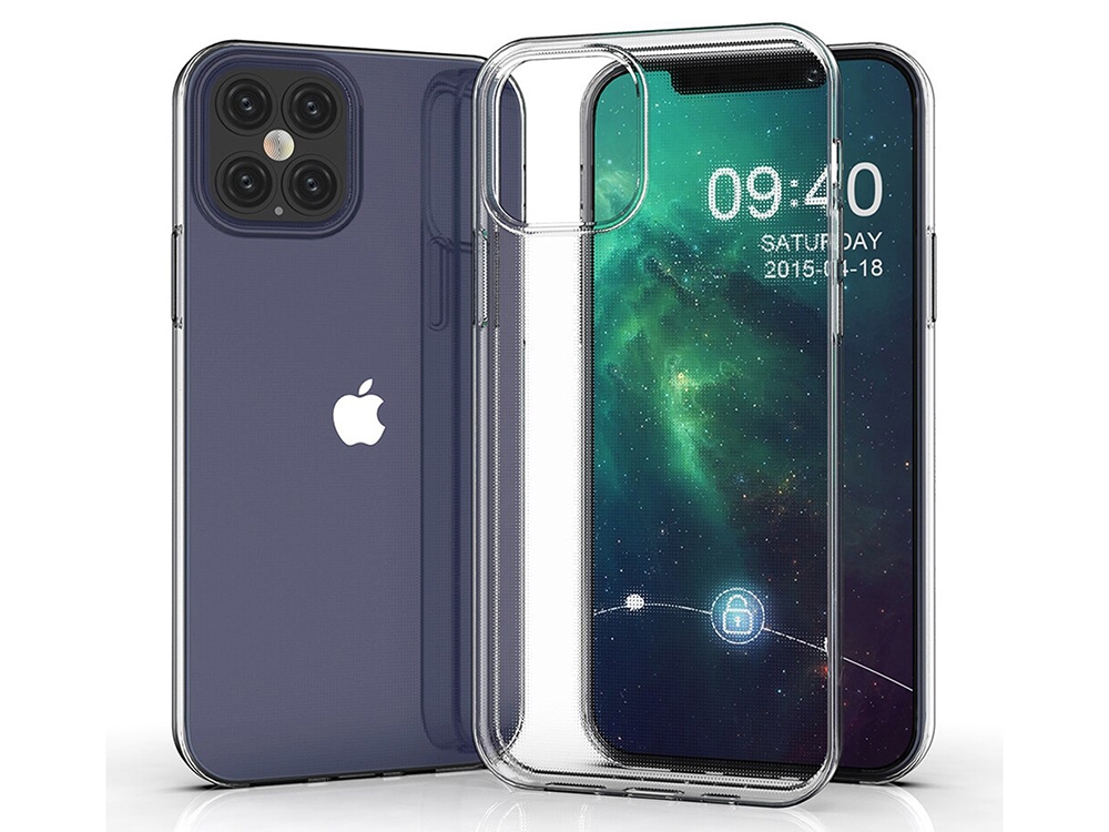 Силиконов калъф за iPhone 12 Pro Max, 2 mm, Прозрачен