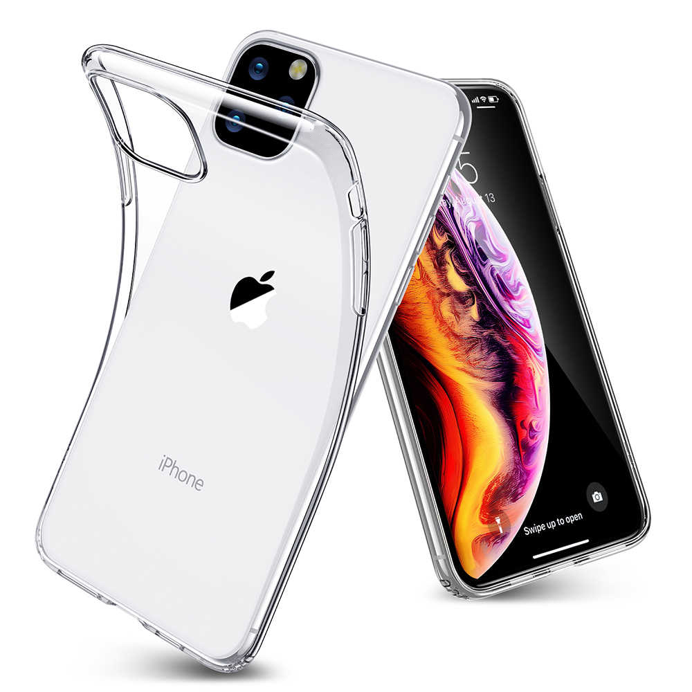 Силиконов калъф 2mm за iPhone 11 Pro Max, Прозрачен