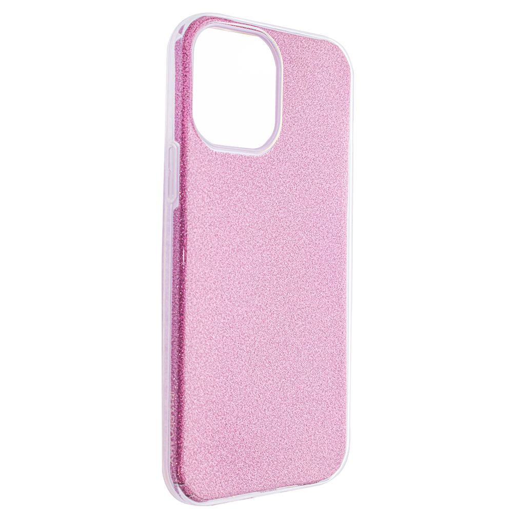Удароустойчив Калъф Shining за iPhone 13 Pro Max, Розов