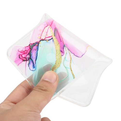 Силиконов калъф Marble за iPhone 13 Pro Max, Зелен Мрамор