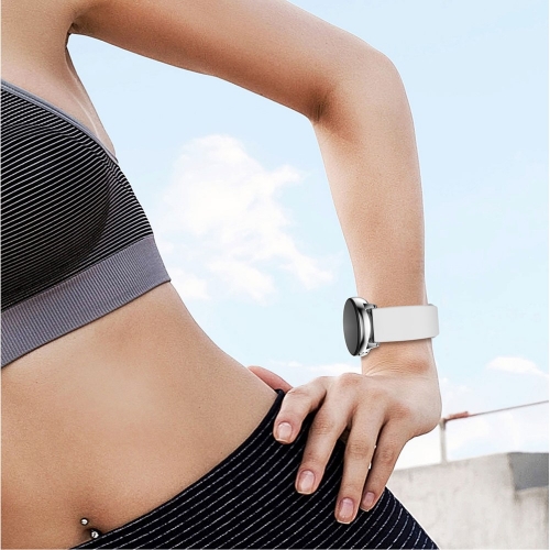 Силиконова Каишка за Samsung Galaxy Watch4, Бяла