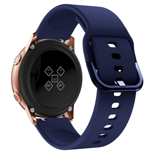 Силиконова за Каишка Samsung Galaxy Watch4, Тъмно синьо