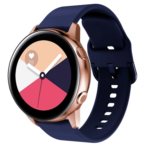 Силиконова за Каишка Samsung Galaxy Watch4, Тъмно синьо