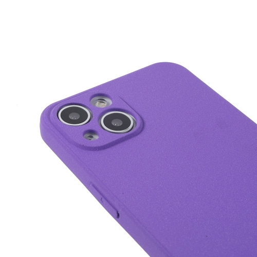 Матиран Силиконов Калъф Matte Wear-Resistant за iPhone 13 mini, Лилав