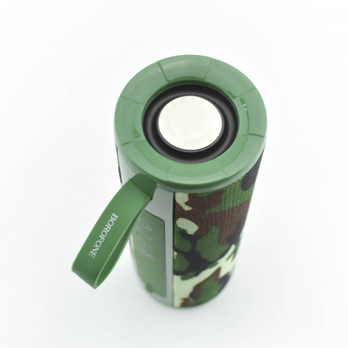 Преносима колонка Borofone BR1 Beyond, Bluetooth, Зелен камуфлаж