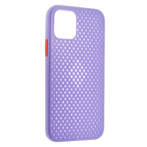 Силиконов калъф Breath за Iphone 12/12 Pro, Лилав