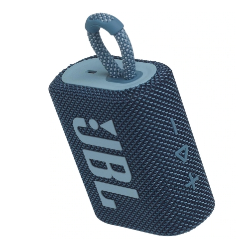 Преносима колонка JBL GO 3, Bluetooth, Син
