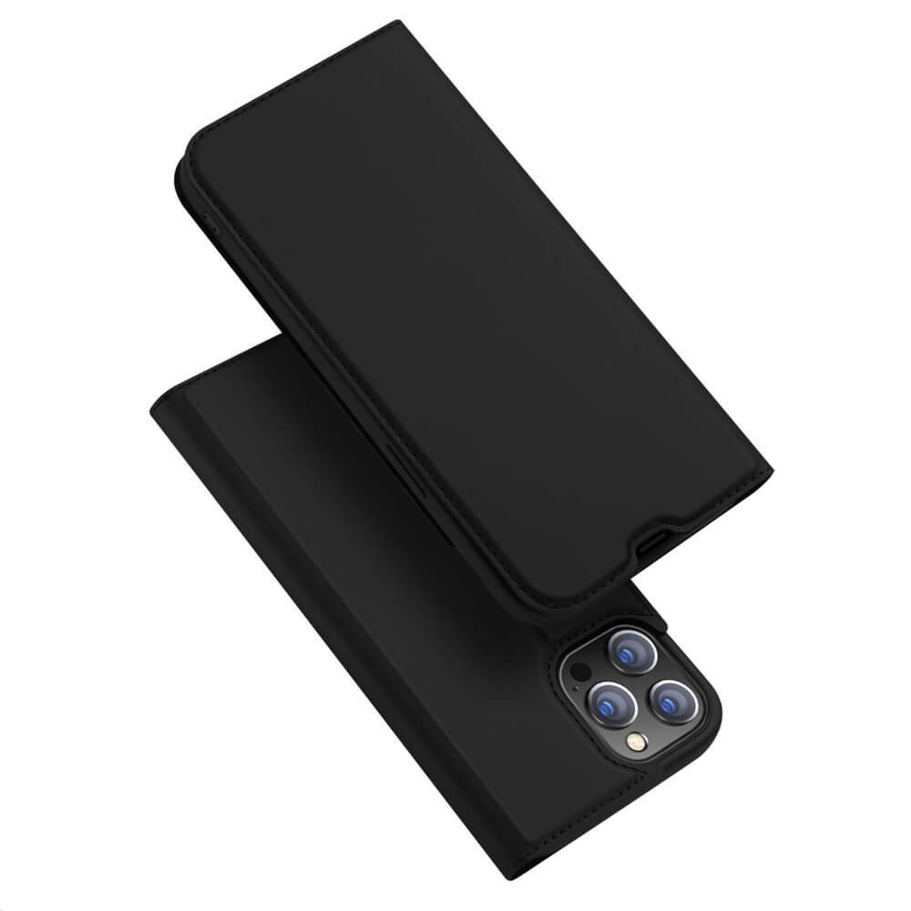 Калъф Тефтер Dux DUCIS за iPhone 13 Pro, Черен