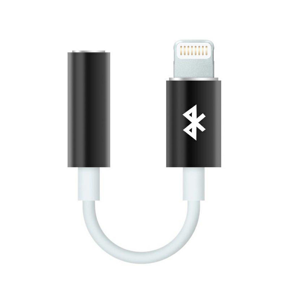 Адаптер LIGHTNING към 3,5mm, Черен