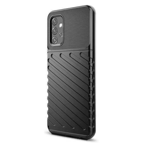 Силиконов калъф Thunder за Samsung Galaxy A13 4G, Черен