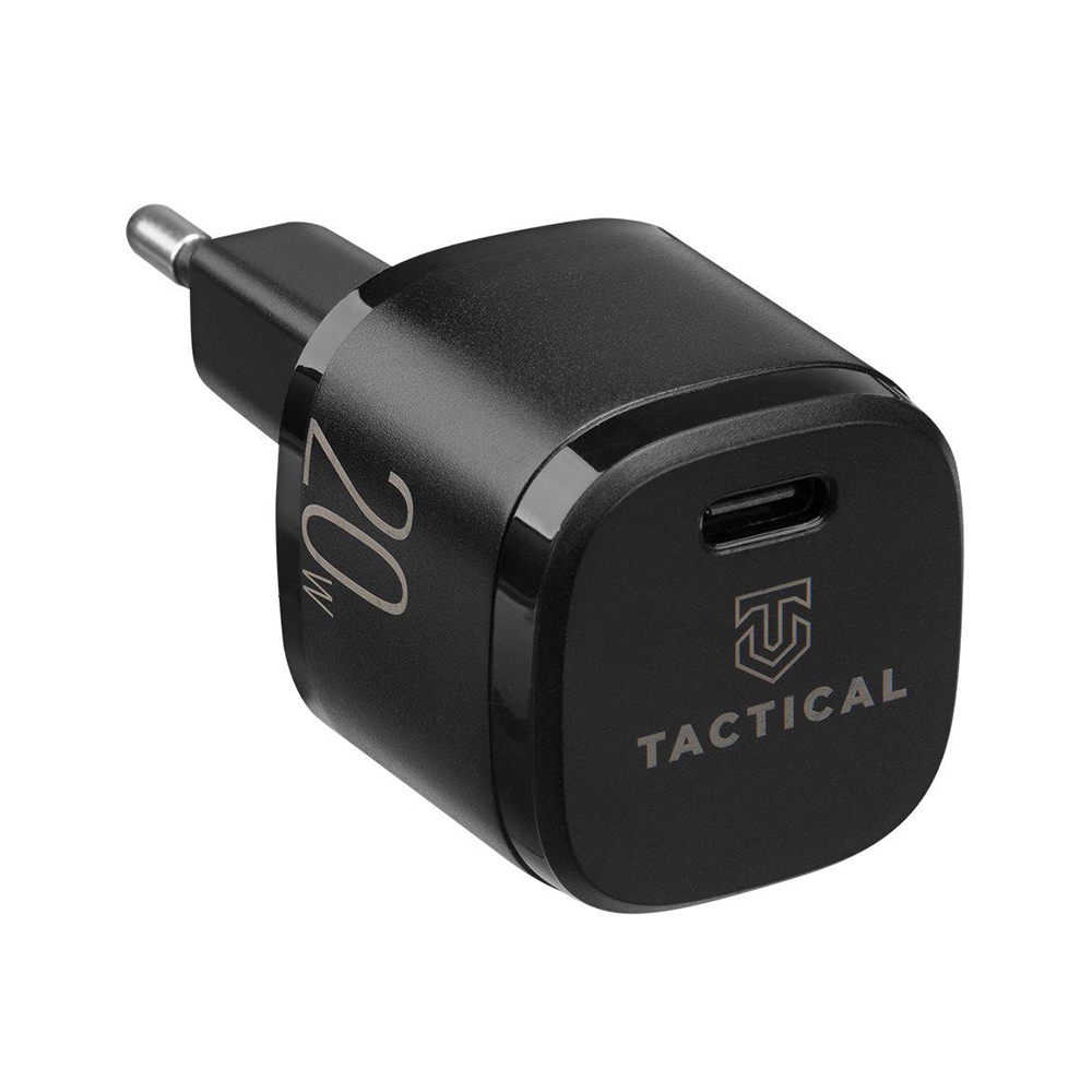 Мрежово Зарядно 220v Tactical Base Plug Mini 20W, Черен