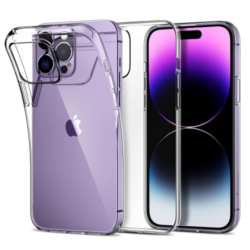 Силиконов калъф за iPhone 14 Pro, 2mm, Прозрачен