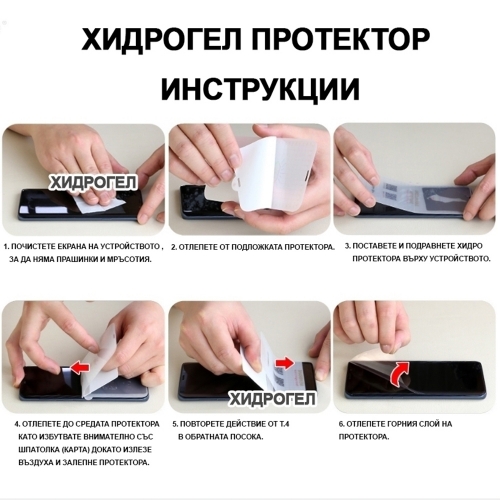 Хидрогел протектор Anti-Shock за Huawei P50, front shell