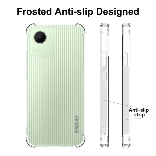 Силиконов Гръб Anti-drop ENKAY HAT PRINCE за Realme C30 4G, прозрачен
