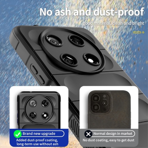 Силиконов калъф Wear-resistant за Huawei Enjoy 50 Pro 4G / nova Y90 4G,черен