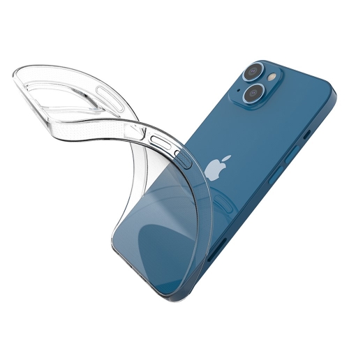 Силиконов калъф за Iphone 14, прозрачен