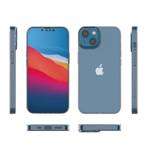 Силиконов калъф за Iphone 14, прозрачен