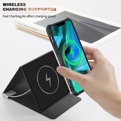 Удароустойчив Калъф Shockproof Carbon за Iphone 14 Pro, Черен