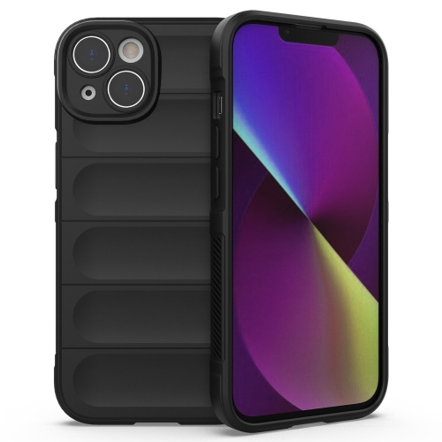 Силиконов калъф Wear-resistant за Iphone 14, черен