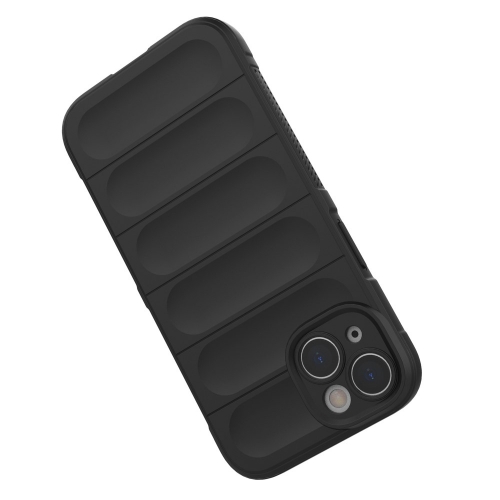 Силиконов калъф Wear-resistant за Iphone 14, черен