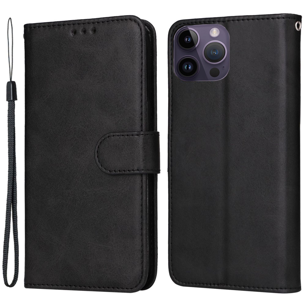 Калъф Тефтер Magnetic Wallet за Iphone 14 Pro, черен