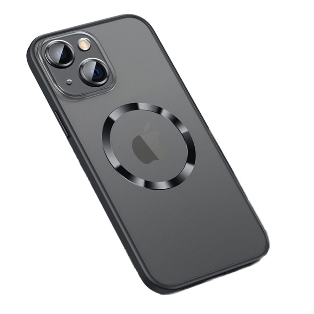 Калъф Magnetic Charging за Iphone 14 Plus, черен 