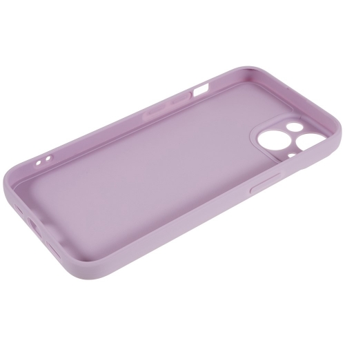 Силиконов калъф Matte за Iphone 14 Plus, светло лилав