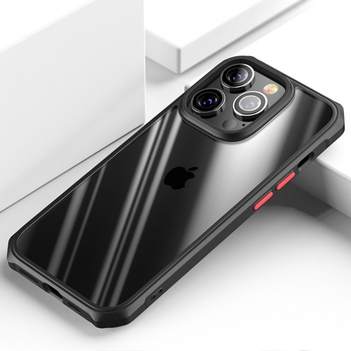 Удароустойчив калъф Shell Scratch Proof за Iphone 14 Pro Max, черен