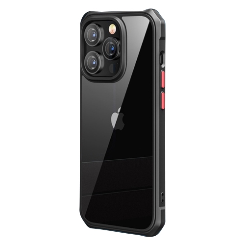 Удароустойчив калъф Shell Scratch Proof за Iphone 14 Pro Max, черен