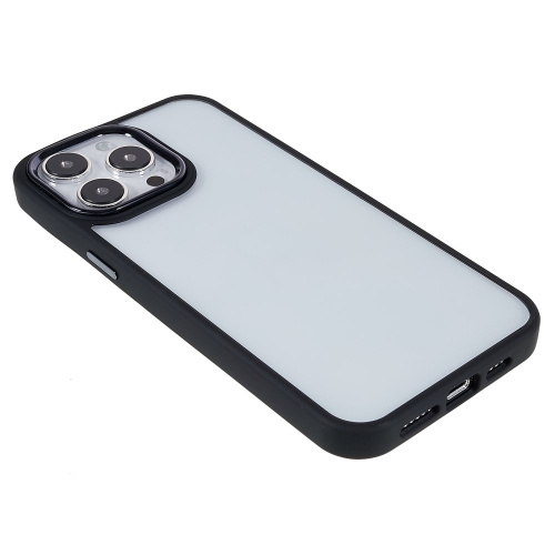 Удароустойчив Калъф Electroplating за iPhone 14 Pro, Черен