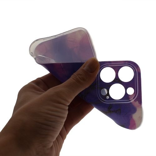 Силиконов калъф Marble за iPhone 14 Pro, Мрамор