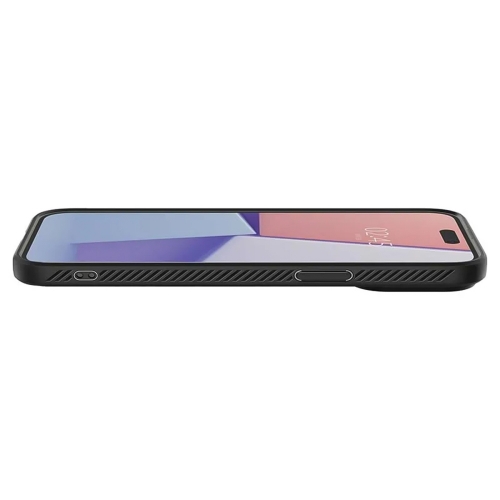 Удароустойчив Калъф Spigen Liquid Air за iPhone 14 Pro, ACS04957, Matte, Черен