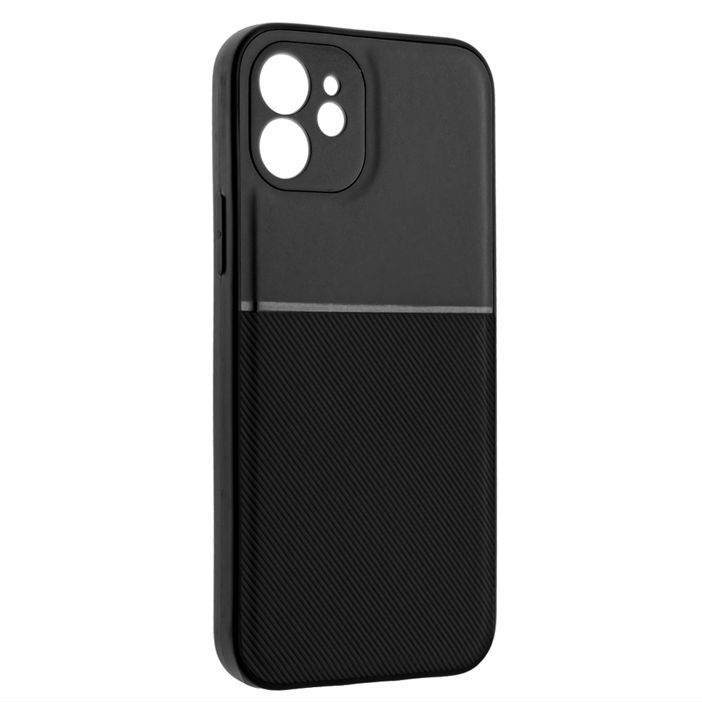 Удароустойчив калъф Noble за iPhone 11, Черен