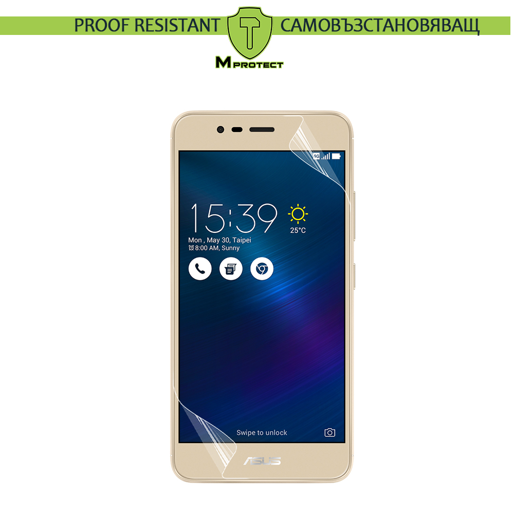 Хидрогел протектор MProtect Prof Resistiant за Asus Zenfone 3 MAX 5.2, Front Shell