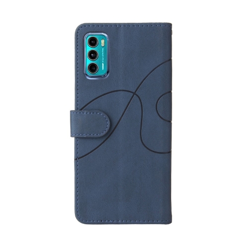 Калъф Тефтер Wallet Stand за Motorola Moto G60 / G40 Fusion, Син