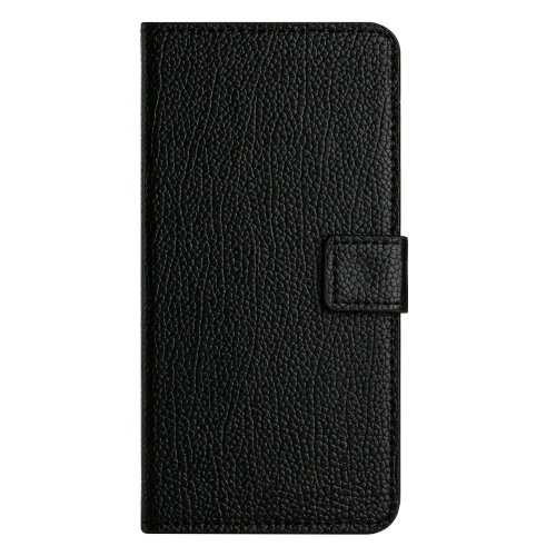 Калъф Тефтер Litchi Texture за Nokia G60 5G, черен