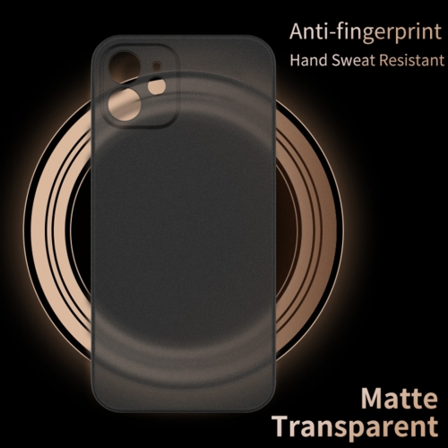 Пластмасов калъф X-LEVEL Matte за Iphone 12, Черен