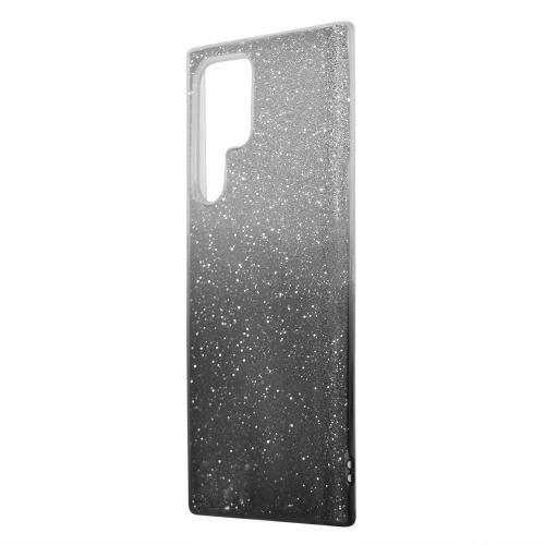 Силиконов калъф Bling за Samsung Galaxy S22 Ultra, Черен