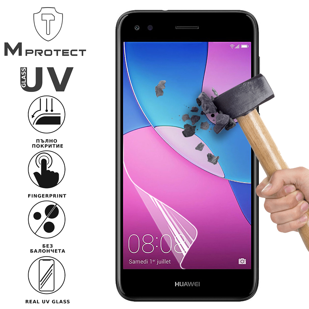 Хидрогел протектор UV FLEXIBLE Glass за Huawei Y6 Pro 2017, Front Shell