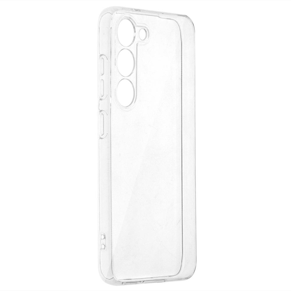 Силиконов калъф Swissten за Samsung Galaxy S23, Прозрачен