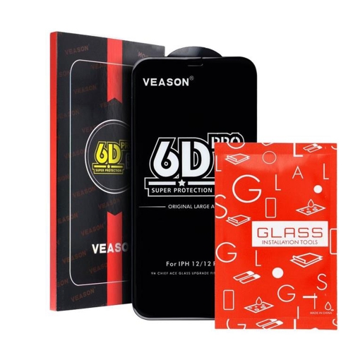 Стъклен протектор Veason 6D Pro Full Glue за Samsung Galaxy A13 4G / 5G, черен