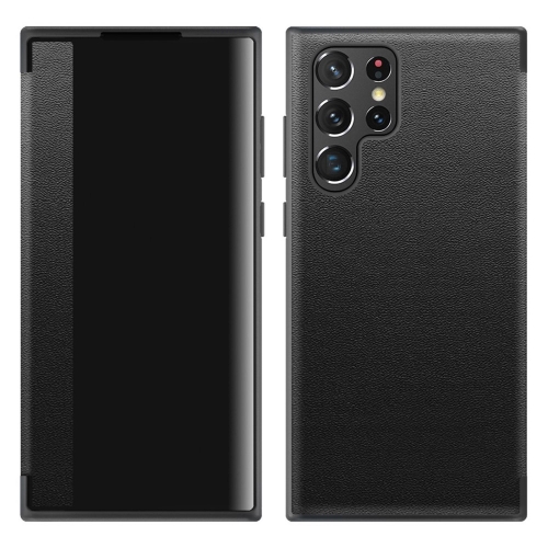 Калъф Тефтер Flip Cover за Samsung Galaxy S23 Ultra, черен
