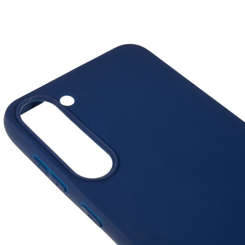 Силиконов калъф Matte за Samsung Galaxy S23, син