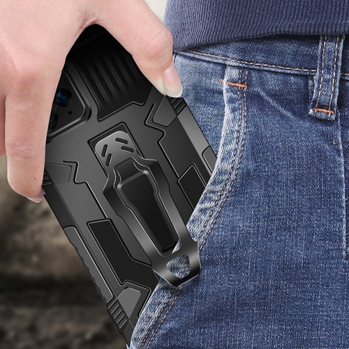 Удароустойчив калъф Kickstand за Samsung Galaxy S23 Ultra, Черен