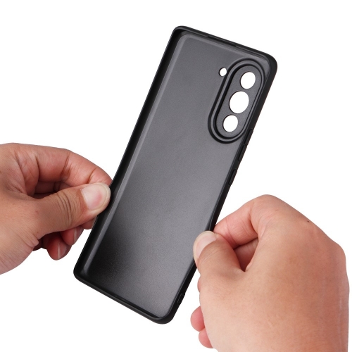 Силиконов калъф Carbon за Huawei nova 10 Pro 4G, черен