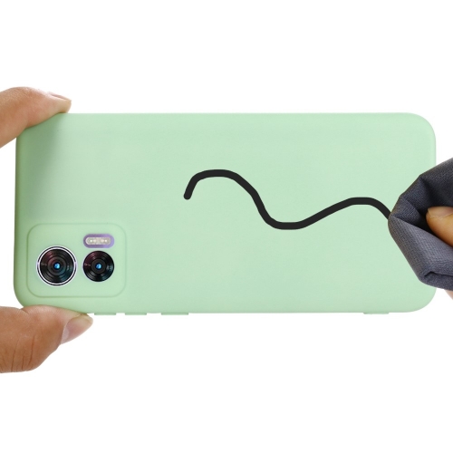 Силиконов калъф Anti-scratch за Motorola Edge 30 Neo 5G / Edge 30 Lite, Зелен
